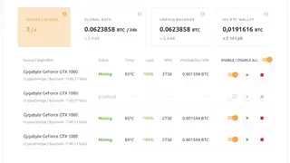 NiceHash screenshot