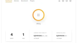 NiceHash screenshot