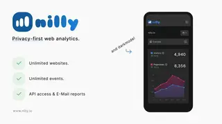 Nilly Analytics screenshot