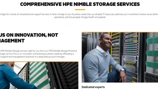 Nimble Storage screenshot