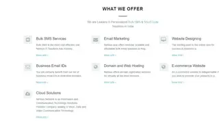 nimbusIT API SMS Service screenshot
