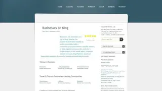 Ning for Businesses screenshot