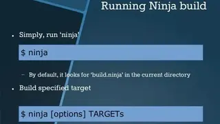 Ninja Build screenshot
