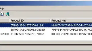 Nirsoft ProduKey screenshot