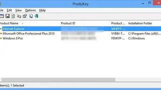Nirsoft ProduKey screenshot
