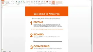 Nitro Productivity Suite screenshot