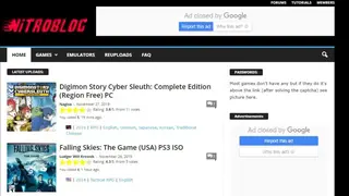 Nitroblog screenshot