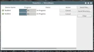 NitroShare screenshot