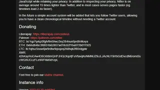 Nitter screenshot