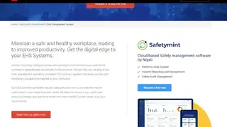 Niyati EHS Management System screenshot