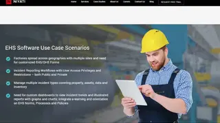 Niyati EHS Management System screenshot