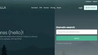 Njalla screenshot