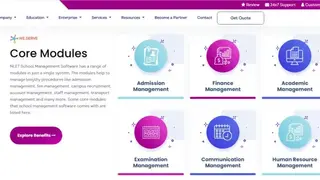 NLET School Management screenshot