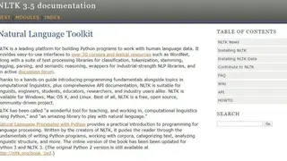 NLTK screenshot