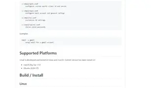 Nmail screenshot