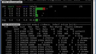 Nmon screenshot
