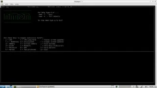 Nmon Nigels Performance Monitor screenshot