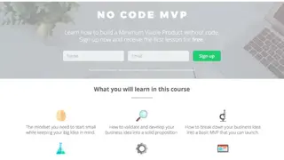No-Code MVP screenshot