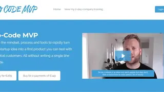 No-Code MVP screenshot