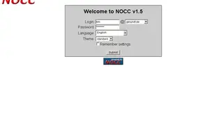 NOCC screenshot