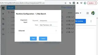 NoCoding Data Scraper screenshot