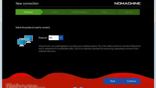 NoMachine screenshot