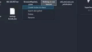 Nordlocker screenshot