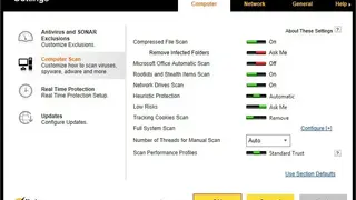 Norton Antivirus screenshot