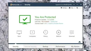 Norton Antivirus screenshot