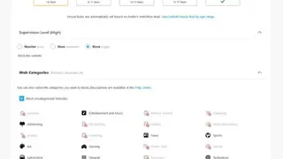 Norton Family screenshot