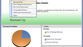 Norton Ghost screenshot