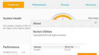 Norton PC Performance Optimization screenshot