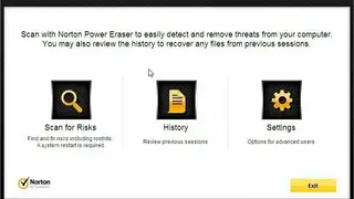 Norton Power Eraser screenshot