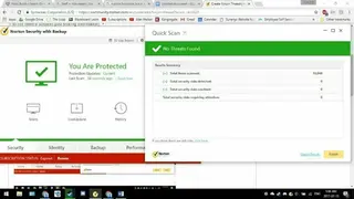 Norton Security Scan screenshot