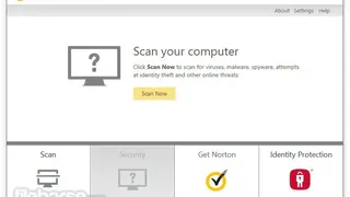 Norton Security Scan screenshot