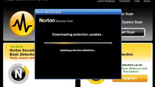 Norton Security Scan screenshot