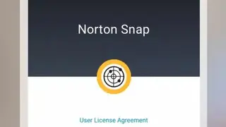 Norton Snap QR code reader screenshot