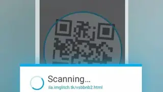 Norton Snap QR code reader screenshot