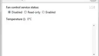 NoteBook FanControl screenshot