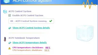 Notebook Hardware Control screenshot
