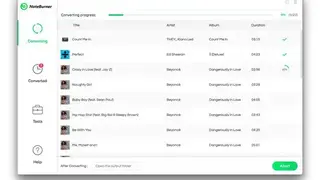NoteBurner iTunes DRM Audio Converter screenshot