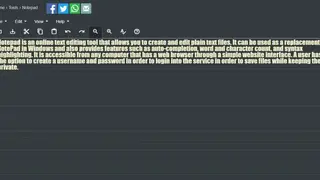 Notepad screenshot