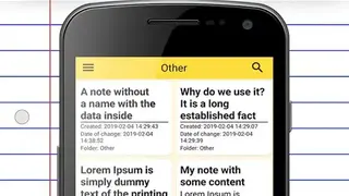 Notepad Flownote. Notes, voice input. No Ads screenshot