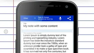 Notepad Flownote. Notes, voice input. No Ads screenshot