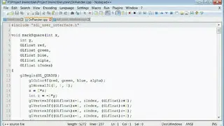 Notepad++ screenshot
