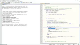 Notepad++ screenshot