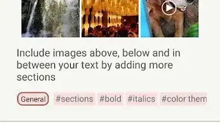 Notes with pictures screenshot
