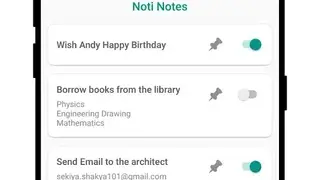 Noti Notes screenshot
