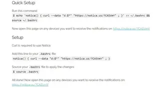 Notica screenshot