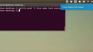 Notify OSD screenshot